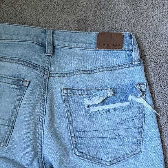 American Eagle 90s Straight Jeans Size 00 - Picture 11 of 14